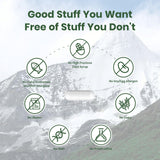 Mélange d'extraits végétaux Flynew Shilajit pour un bien-être global.