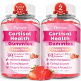 Flyrocer cortisol detox gommes en boite, soutien calme et détox du cortisol.