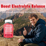 Flyrocer gommes citrate potassium - format pratique pour prise quotidienne et équilibre électrolytique.