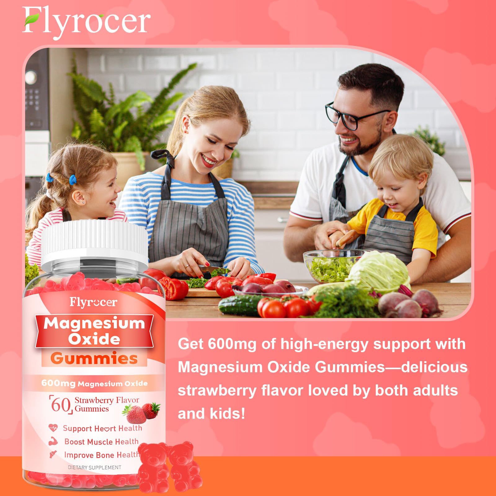 Gommes Flyrocer fraise degustation image produit appetence