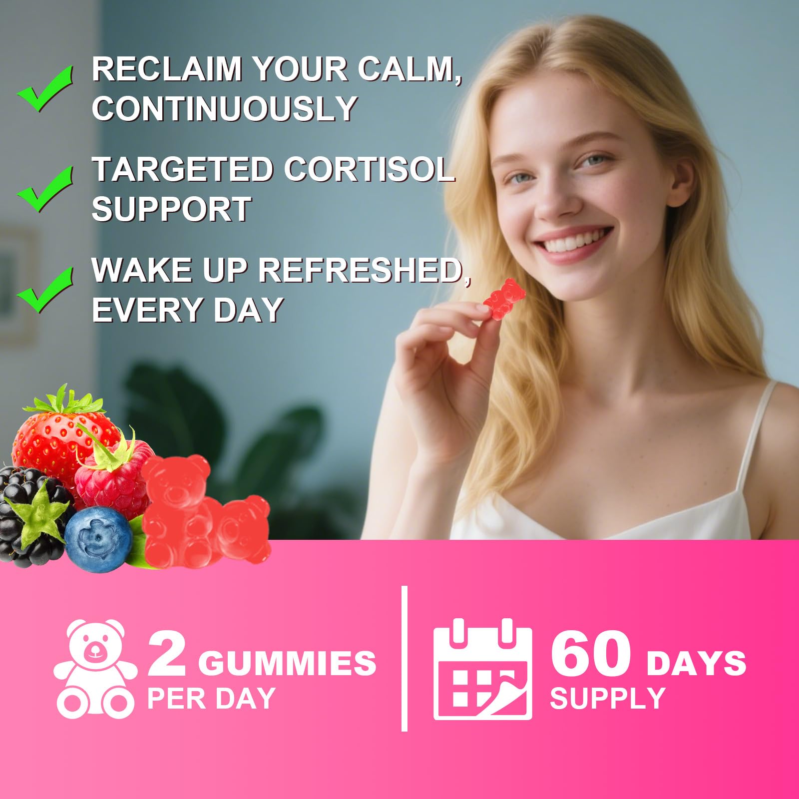 Flyrocer pack deux gommes cortisol detox: praticité et routine simplifiée.