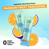 FlyWell: arôme-passion-tangerine-goût-naturel, douceur légère et sans calories ajoutées.