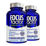 Focus Factor – Bouteille avant: présentation claire pour la concentration quotidienne