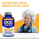 Focus Factor – routine quotidienne, prise facile pour le focus et la mémoire.