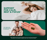Gommes Focus Fusion Ashwagandha véganes adaptées à un mode de vie sans produits animaux.
