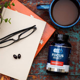 Focus Vision Select, emballage pratique et dosage clair sur l'emballage.