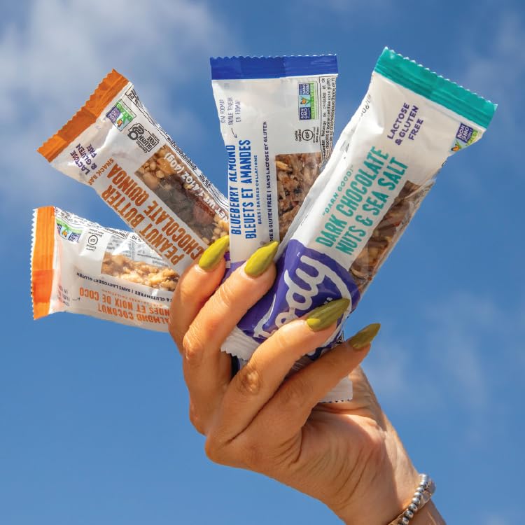 Barres Fody sans gluten, snack sûr et adapté.