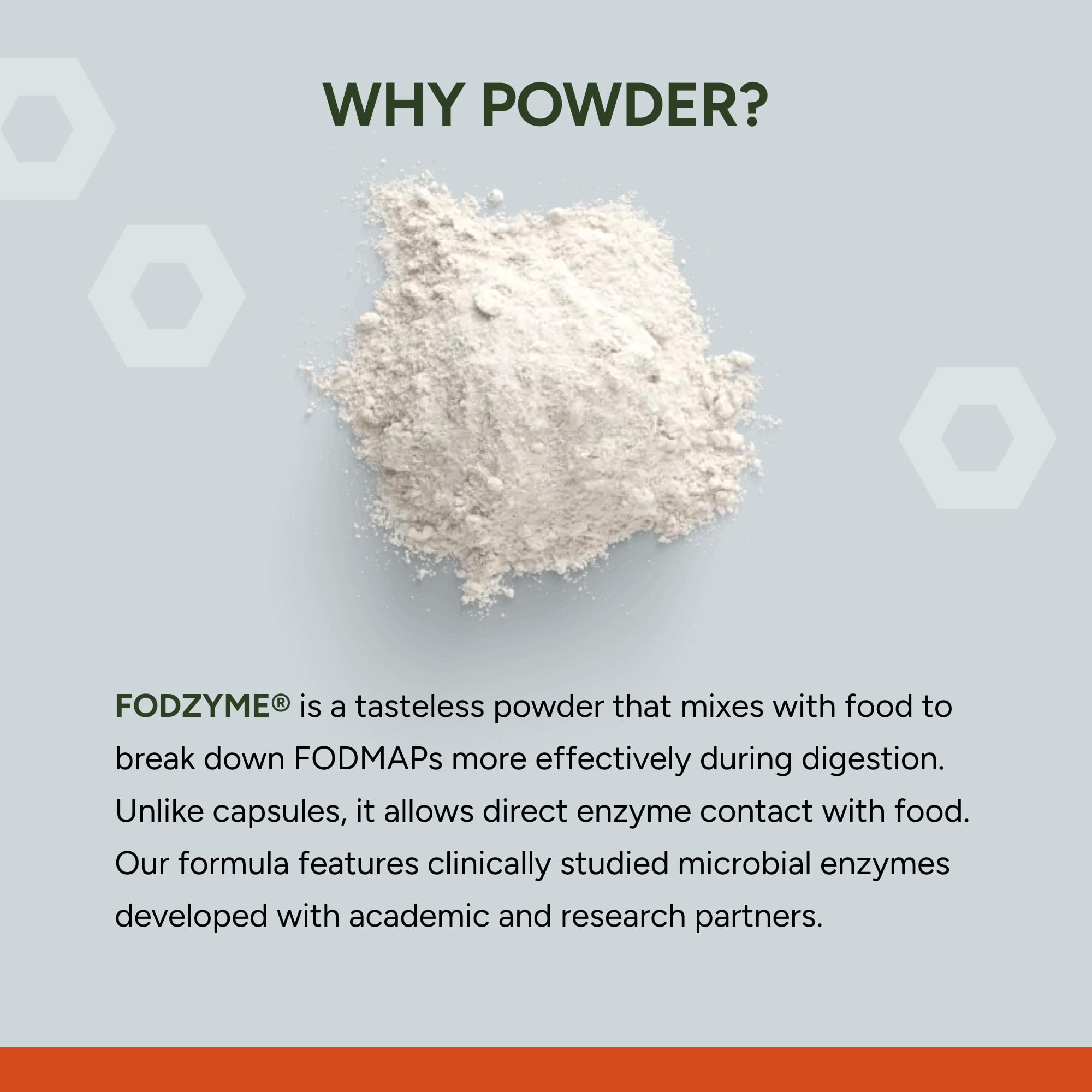 FODZYME: fructan hydrolase ciblant les fructanes dans vos repas.