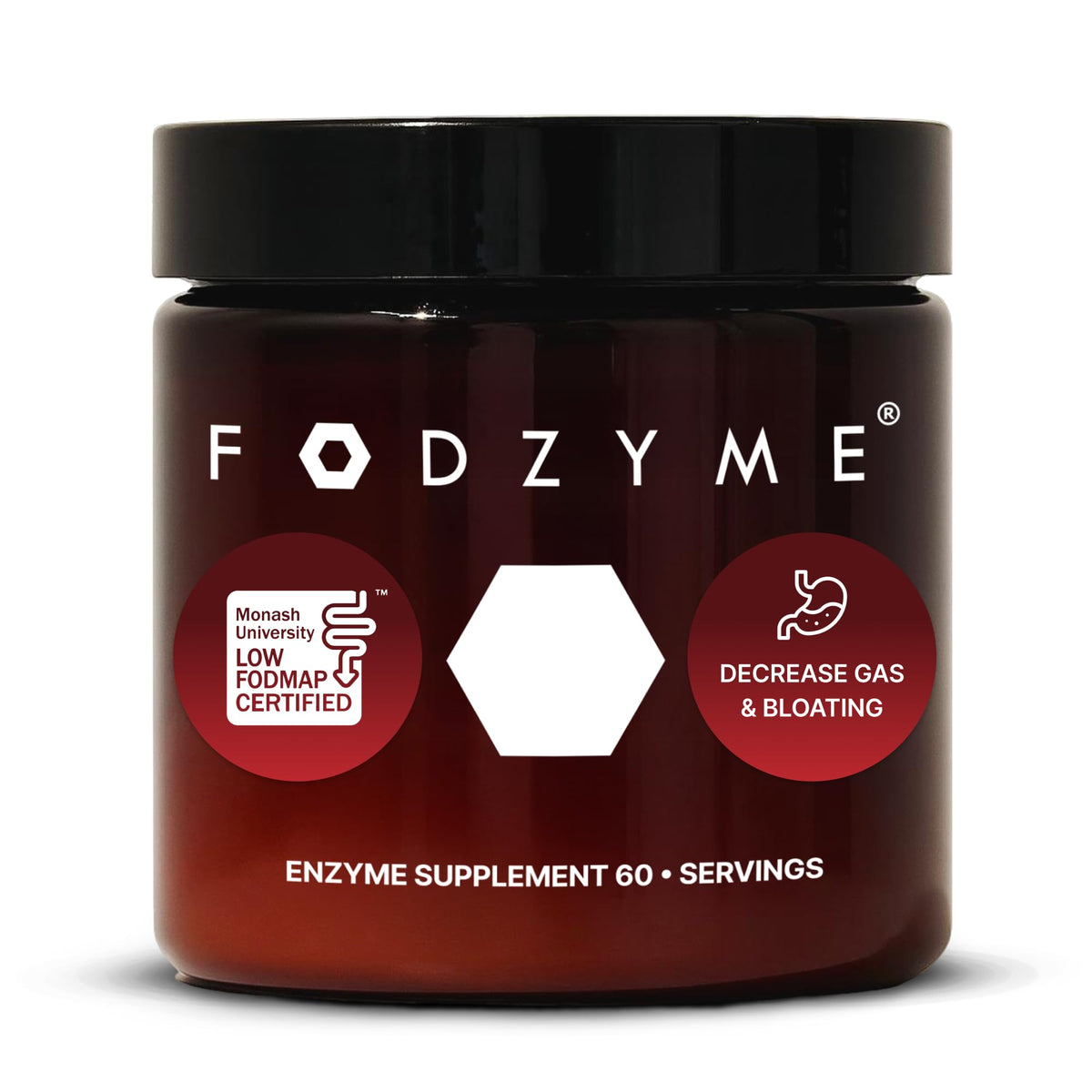 FODZYME poudre incolore sans goût, idéal pour faciliter la digestion au repas.