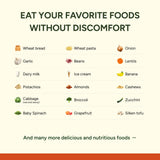 FODZYME: sachets de poudre digestive facile à intégrer à vos plats.