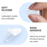 FOFALY pastilles nez, silicone doux pour ajustement personnalisé