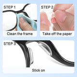 FOFALY plaquettes nasales compatibles avec lunettes plastiques.