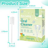 Foily brosse 3D vague bebe, nettoyage efficace en douceur.