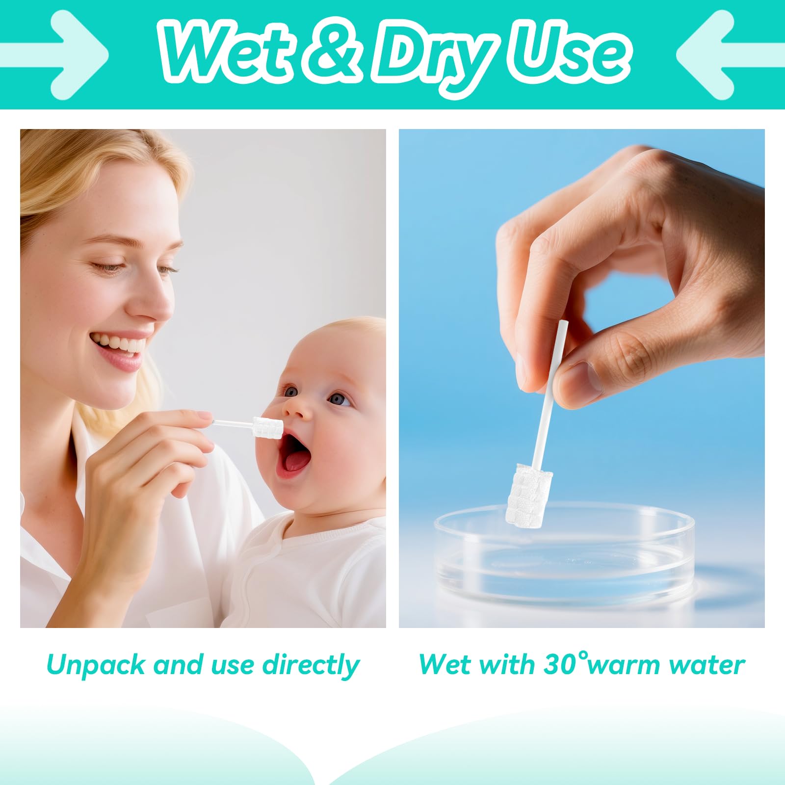 Foily utilisation voyage bebe, soin buccal pratique en déplacement.