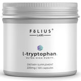 Capsules FOLIUS LABS L-Tryptophane 220 mg, option pratique du quotidien