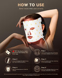 FOLOKE dispositifs LED flexibles couvrent le visage pour une utilisation domestique.