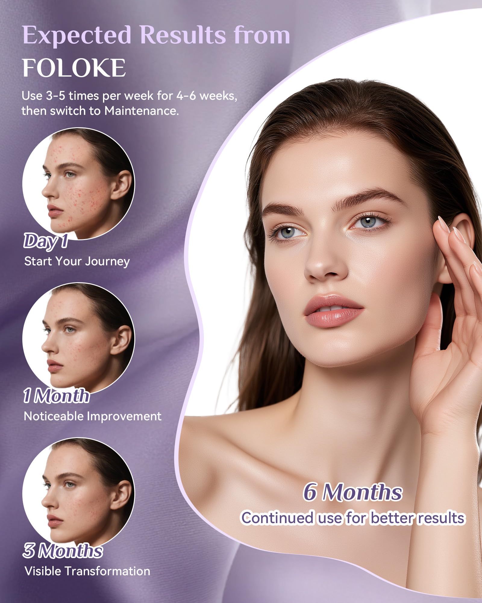 FOLOKE masque attache-tête reglable pour ajustement sûr et confortable