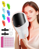 FOLOKE masque lumière rouge cou et décolleté pour couverture ciblée