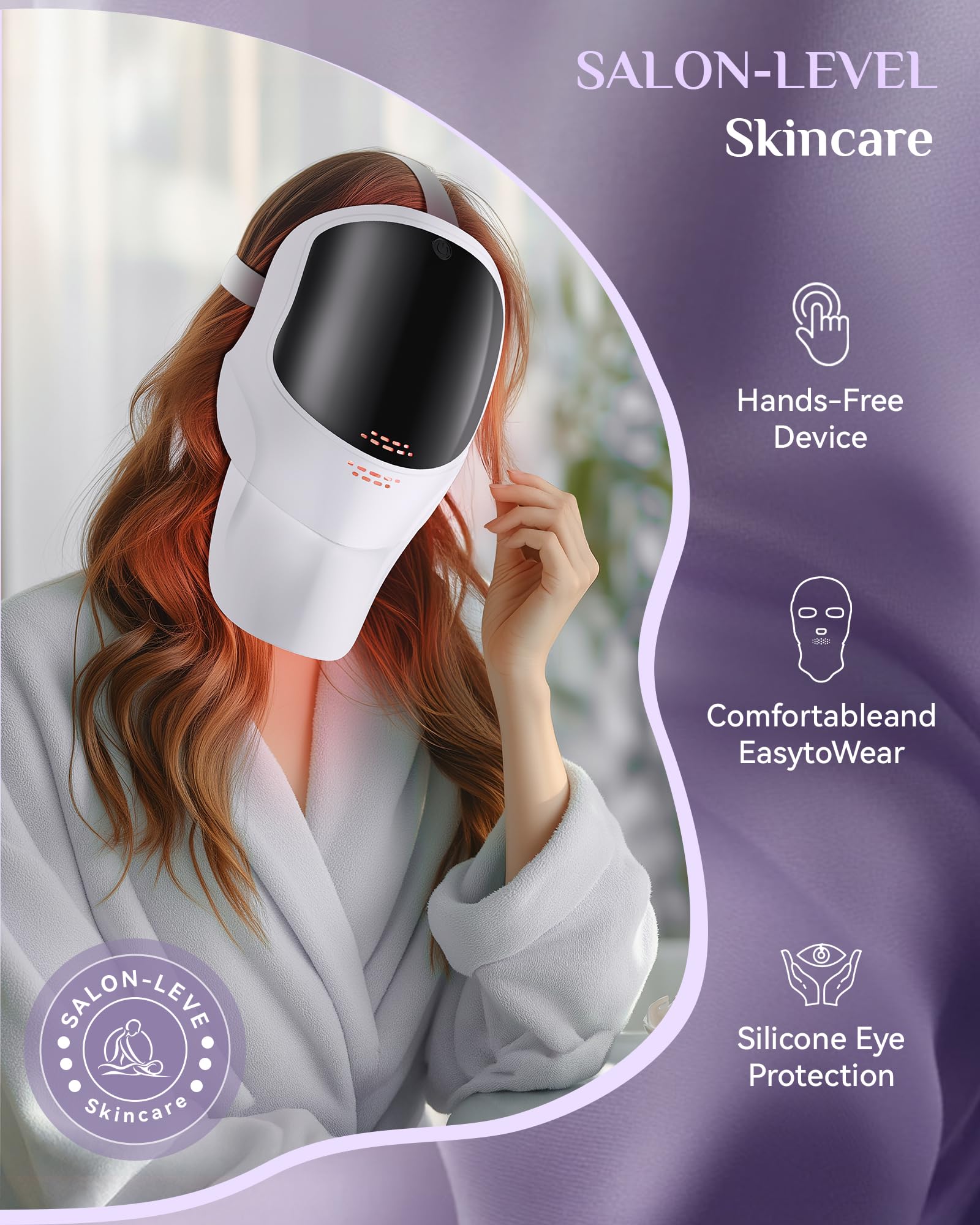 FOLOKE masque silicone doux sans irritation et confort