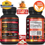 Folona Creatine HMB – capsules en bouteille prête à l'usage.