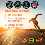 Folona Creatine HMB – fabrication Californie et traçabilité.