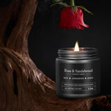Bougie FOMICO lavande-eucalyptus, fraîche et apaisante pour le bureau.