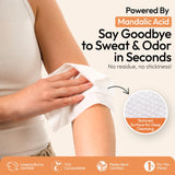 Matériau sans plastique FOMIN Acidified Déodorant Wipes, choix responsable et écologique.