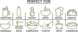 Poudre d'Alfalfa Food to Live biologique avec feuilles jeunes pour plats.