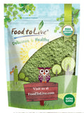 Food to Live poudre de blé germé emballage hermetique, pratique pour une utilisation quotidienne.