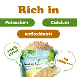 Food to Live Poudre Maca Jaune – pâtisserie légère et nutritive avec maca.