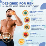 FoodiMed Probiotiques pour hommes - palmier nain, soutien prostate et urinaire.