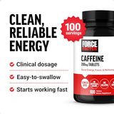 Force Factor Caféine comprimés endurance pour durer lors de l’effort.