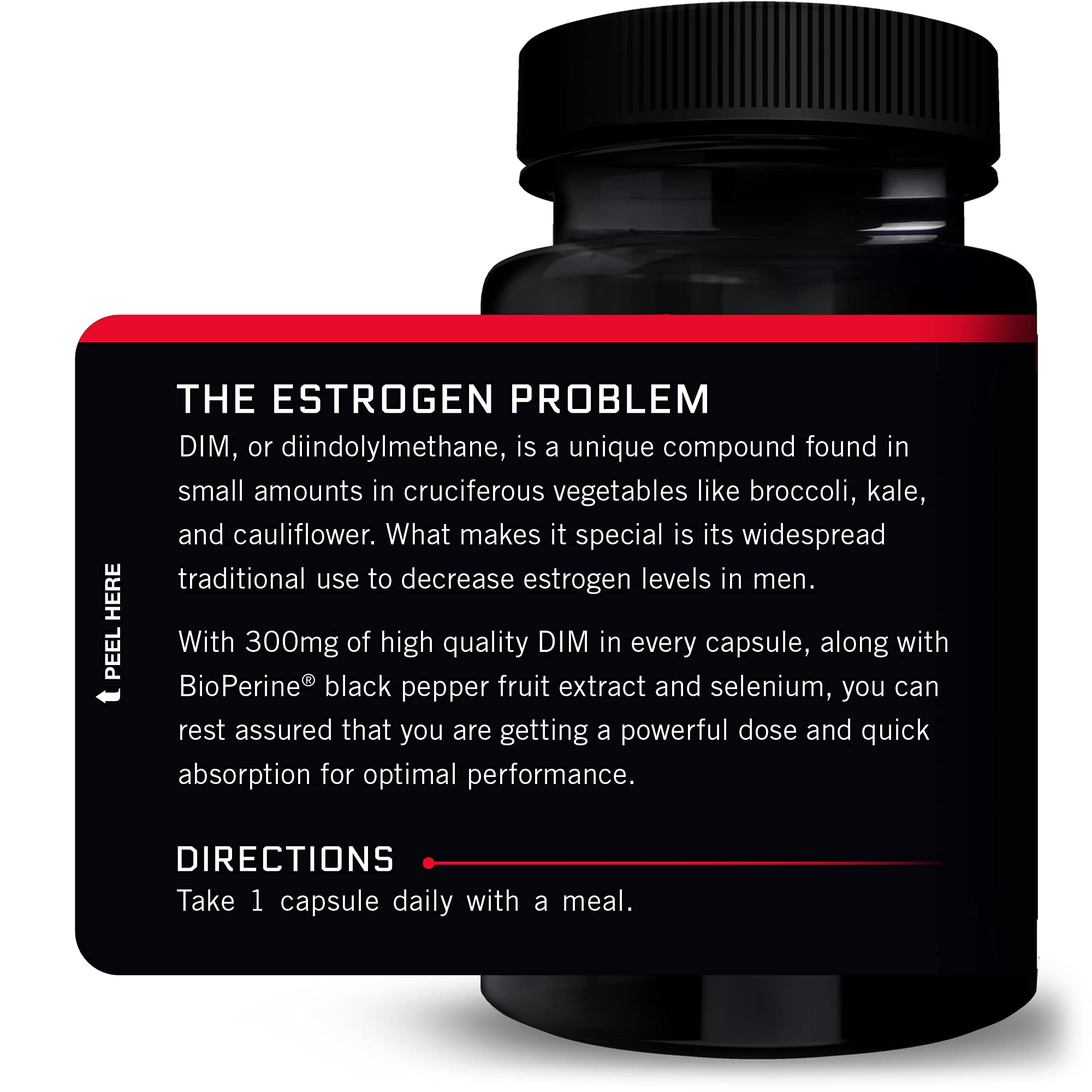 Force Factor DIM, absorption-superieure, optimisation des ingrédients essentiels.