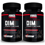 Force Factor DIM, bouteille-deux-pack, facile à intégrer dans votre routine.
