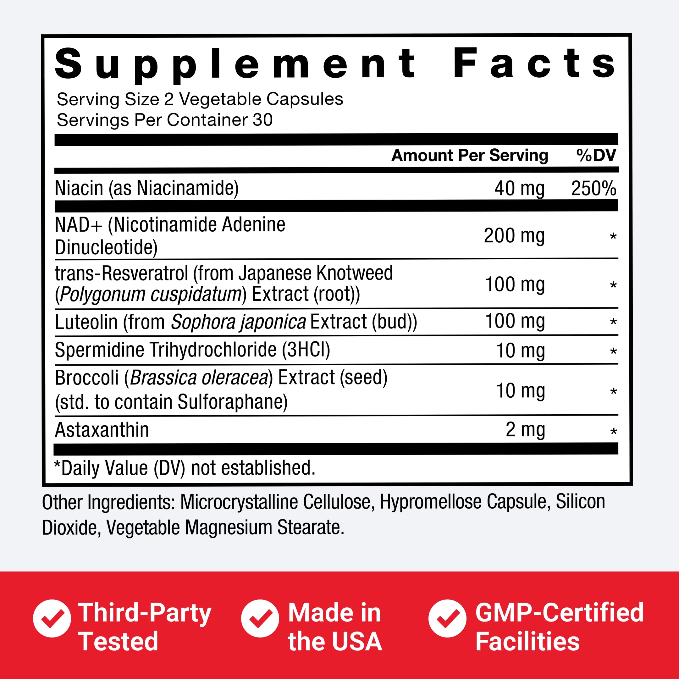 Force Factor NAD+ : conseils de dosage quotidiens pour simplifier la routine.
