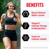 Force Factor NMN Longevity - bonbons fraise, goût agréable et pratique.