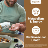 Force Factor Primal Origins cœur de bœuf, nutriments pour santé cardiovasculaire