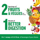 Force Factor Smarter Greens probiotiques et enzymes pour soutenir la digestion.