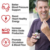 Force Factor Total Beets – baies d’aubépine visibles suggérant un profil cardiovasculaire doux.