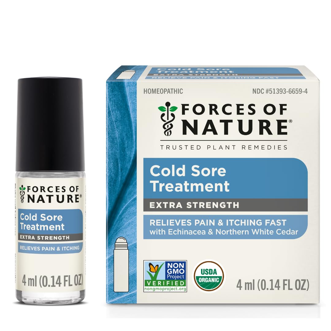 Forces of Nature baume bouton de fie8vre, soulagement potentiel naturel
