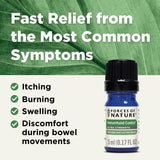 Forces of Nature Hemorrhoid Control — marron d Inde soutient potentiellement la microcirculation