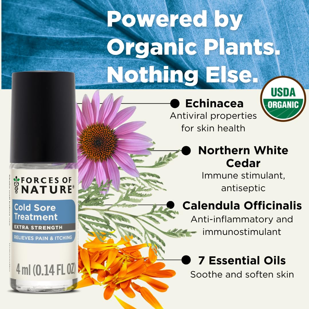 Forces of Nature ingre9dients echinacea angustifolia et thuja occidentalis