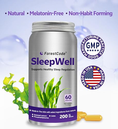 ForestCode Capsules Sommeil Naturel: format pratique pour une routine nocturne.