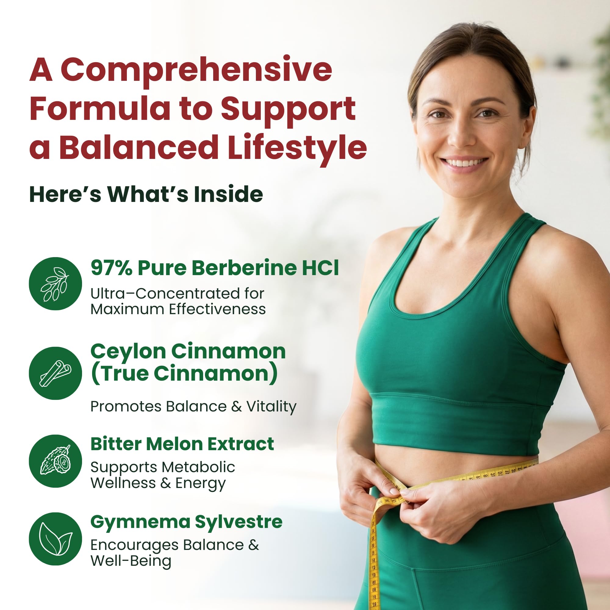 ForestLeaf Berberine – capsules de 90 pièces, dosage pratique.