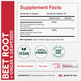 ForestLeaf Betterave bio – gélules compactes, facile à prendre.