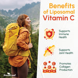 ForestLeaf gélules végétales vitamine C liposomale pour absorption optimale.