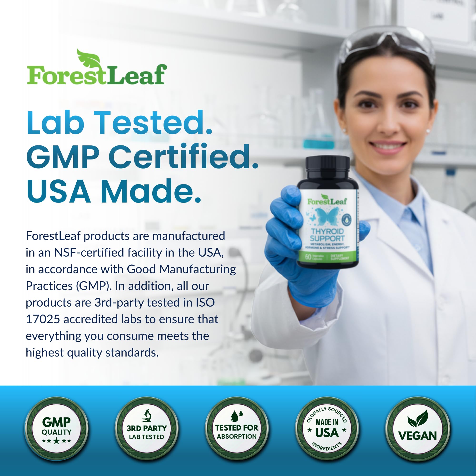 ForestLeaf Clarte mentale Thyroide: concentration et vigilance
