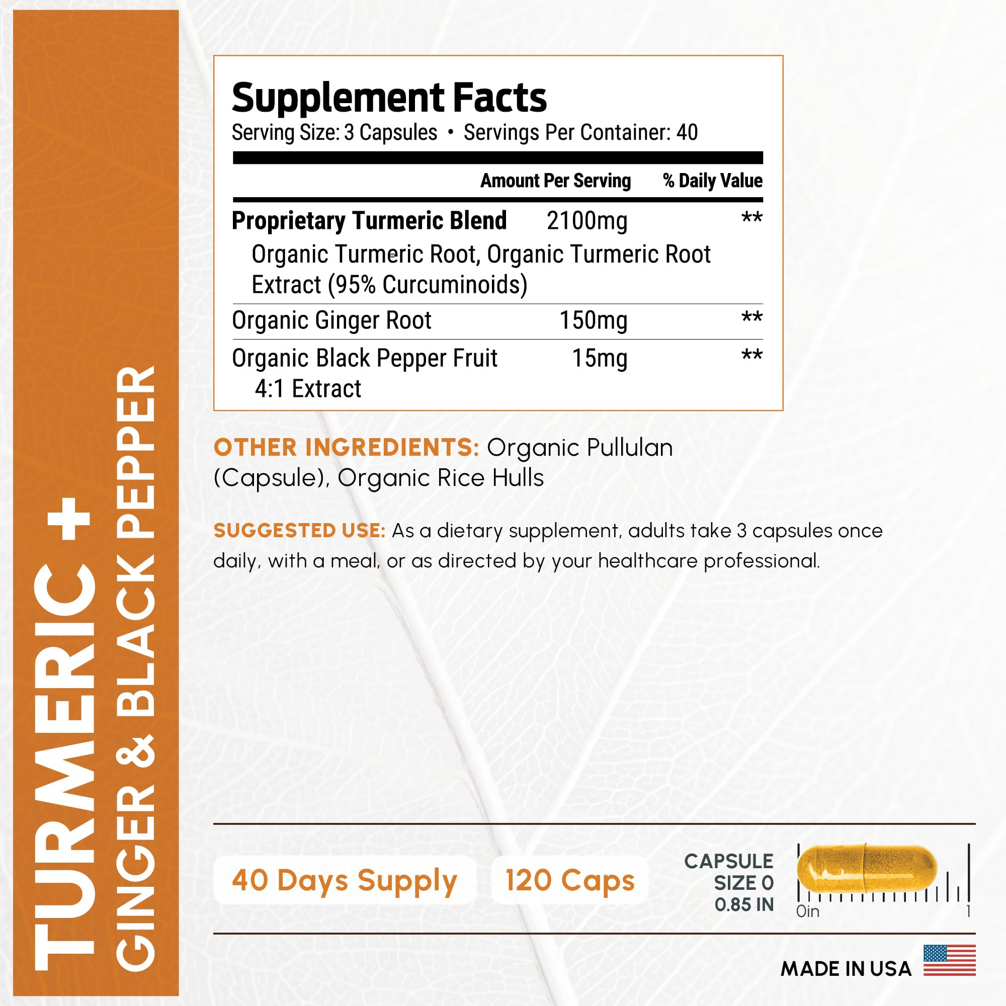 ForestLeaf racine-curcuma-biologique: duo naturel avec gingembre pour la digestion.
