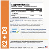 ForestLeaf D3+K2, emballage sans allergènes, produit sain et pur.