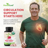 ForestLeaf Betterave bio – dose quotidienne de 2 gélules dans votre routine.